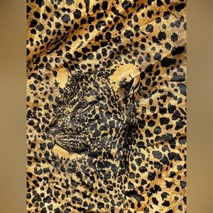 80s Leopard Print Windbreaker